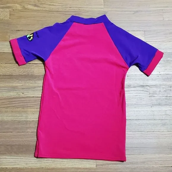 Radicool Skins Girls Pullover Rash Guard Size 4 - Picture 2 of 4